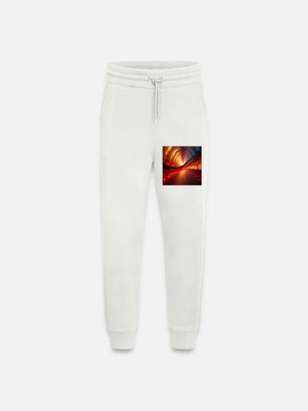 flags Germany - Jogging Pants - made by SPREAD  - OFF WHITE