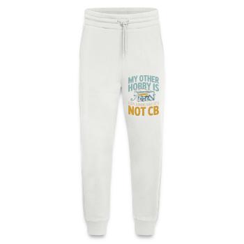 Not CB, but amateur radio | Funk Humor - Jogging Pants - made by SPREAD  - OFF WHITE - Front