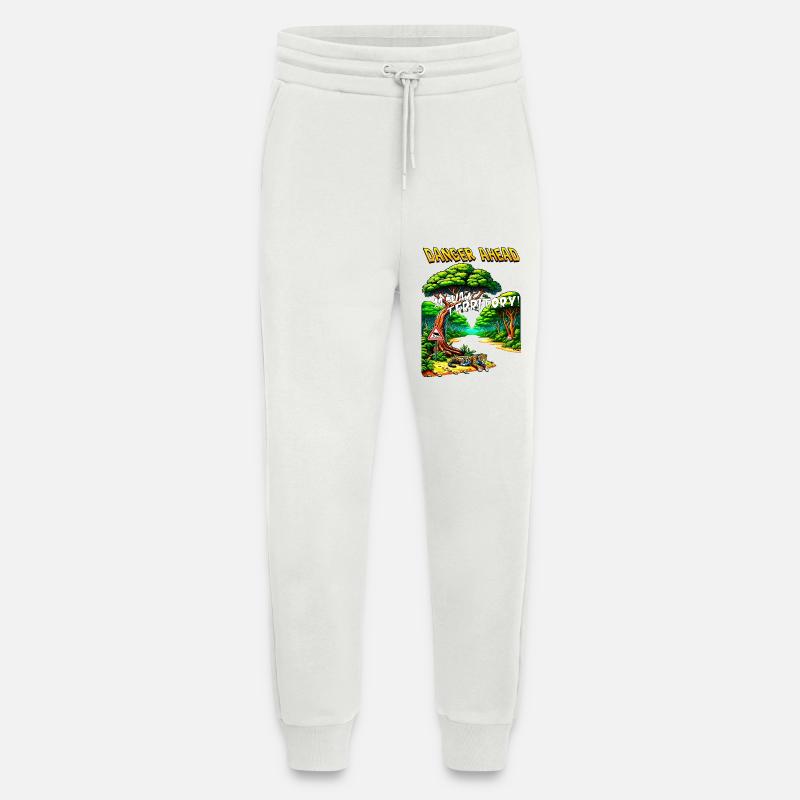 Jaguar Territory - Hill Forest - Jogging Pants - made by SPREAD  - OFF WHITE