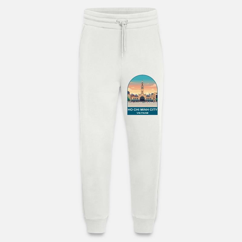 CTY02064 - Jogging Pants - made by SPREAD  - OFF WHITE