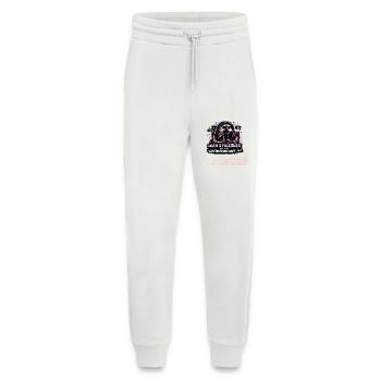 Streamer Geschenk lustiges Gaming Motiv Content Cr - Jogginghose - made by SPREAD - OFF WHITE - Vorne