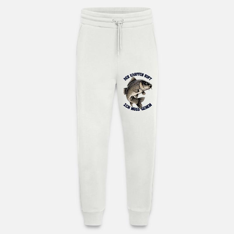 Der Karpfen ruft - Jogginghose - made by SPREAD - OFF WHITE