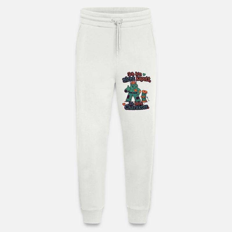 Ich bin nicht kaputt, ich habe Charakter - Jogginghose - made by SPREAD - OFF WHITE