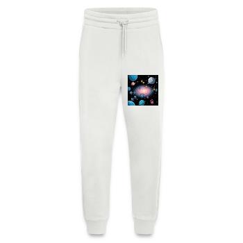 GIDAGI Men's Fitness Cartoons Kollektion - Jogginghose - made by SPREAD - OFF WHITE - Vorne