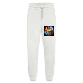Les Éléments - Pantalon de jogging bio décontracté fabriqué en UE - OFF WHITE - Devant