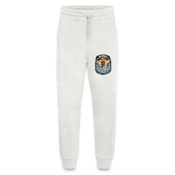 Wind Power Fist Rise - Jogging Pants - made by SPREAD  - OFF WHITE - Front