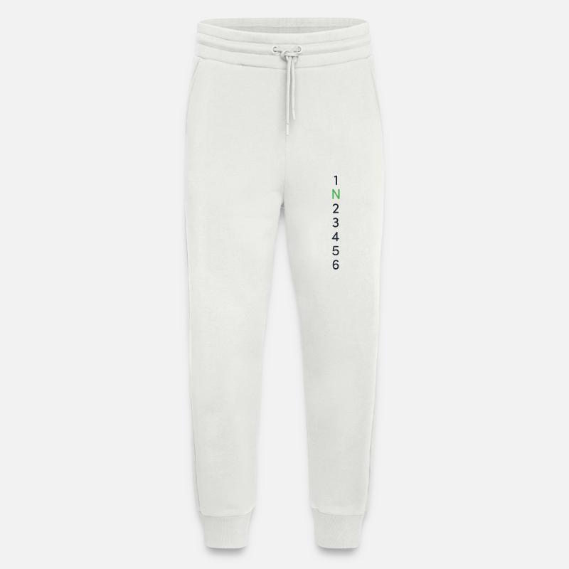 Motorradschaltung - Jogginghose - made by SPREAD - OFF WHITE