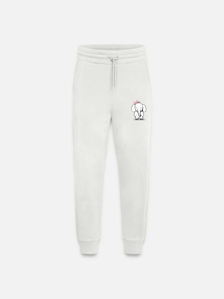 Elephant smile - Jogging Pants - made by SPREAD - OFF WHITE
