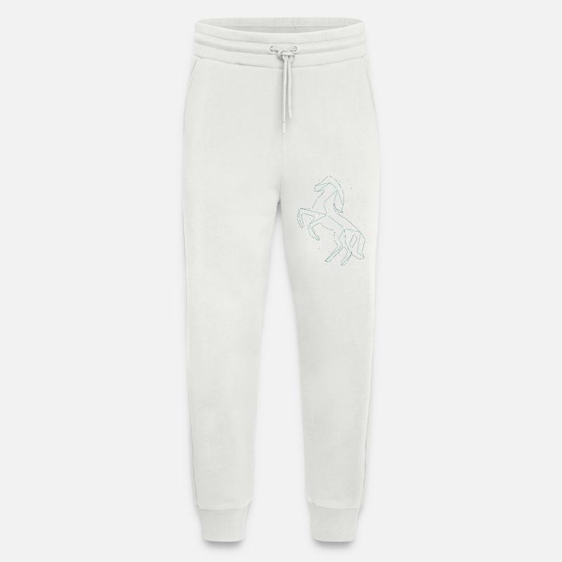 Pferdetraum Pferde Liebe Sternen Pferd - Jogginghose - made by SPREAD - OFF WHITE