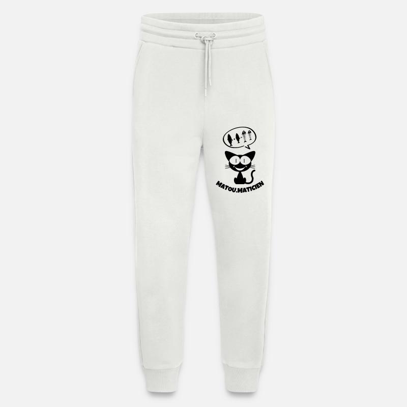 mathematics, mathematician, math fan - Jogging Pants - made by SPREAD  - OFF WHITE