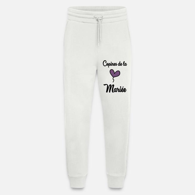 FREUNDINNEN DER BRAUT - Jogginghose - made by SPREAD - OFF WHITE
