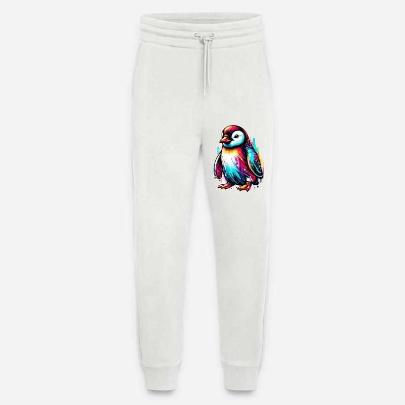 Penguin - Jogging Pants - made by SPREAD  - OFF WHITE