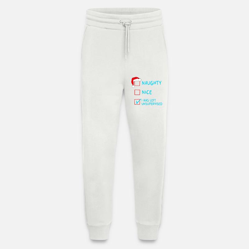 nice_naught_blue - Jogginghose - made by SPREAD - OFF WHITE