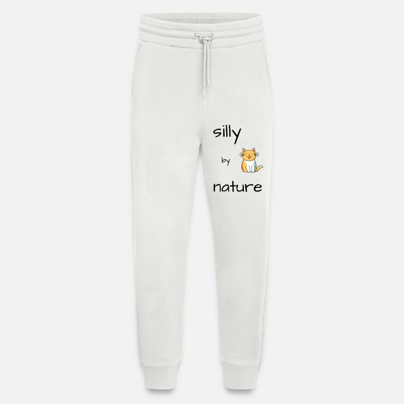Silly Katze - Jogginghose - made by SPREAD - OFF WHITE