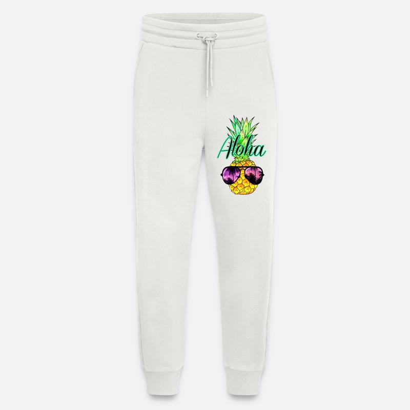 Ananas Aloha - Jogginghose - made by SPREAD - OFF WHITE