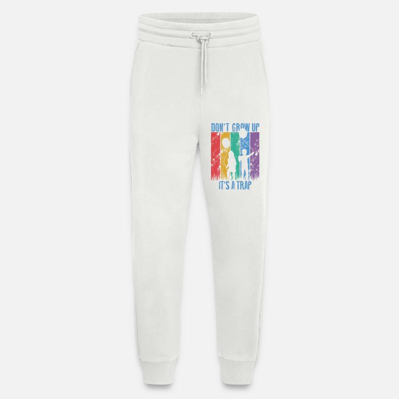 Kind aufwachsen Kind - Jogginghose - made by SPREAD - OFF WHITE