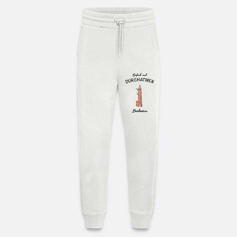 Bremerhaven, Leuchtturm Loschenturm - Jogginghose - made by SPREAD - OFF WHITE