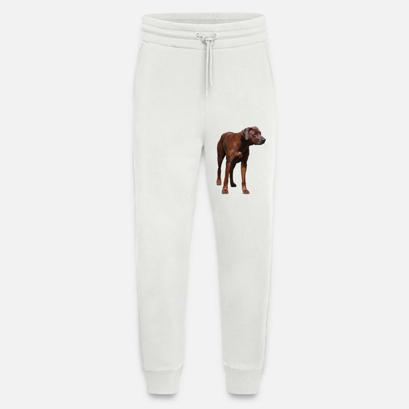 Rhodesian Ridgeback - Hunde Motiv - Jogginghose - made by SPREAD - OFF WHITE
