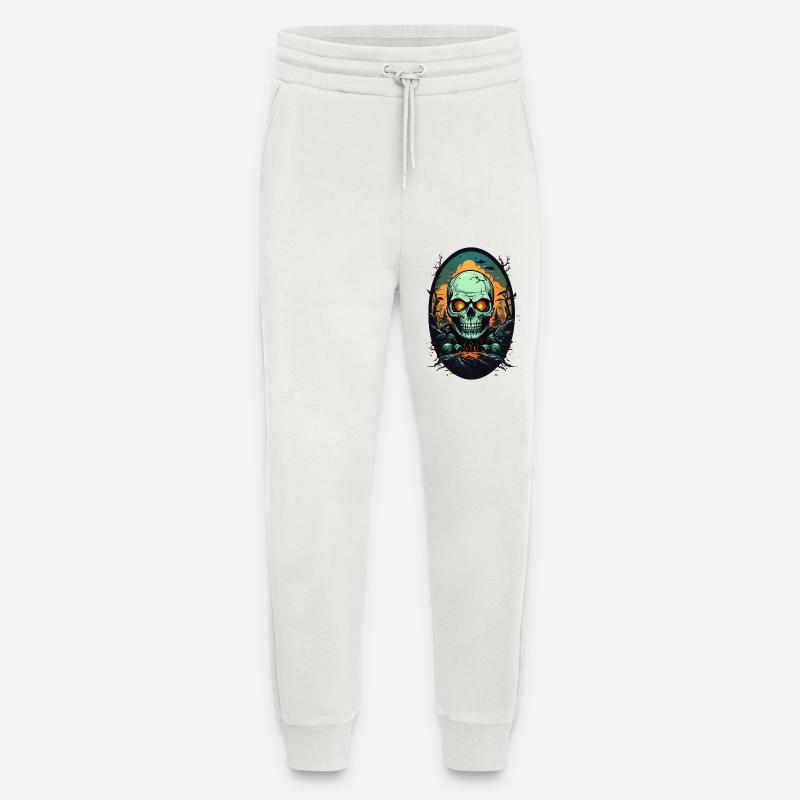 Totenschädel - Jogginghose - made by SPREAD - OFF WHITE