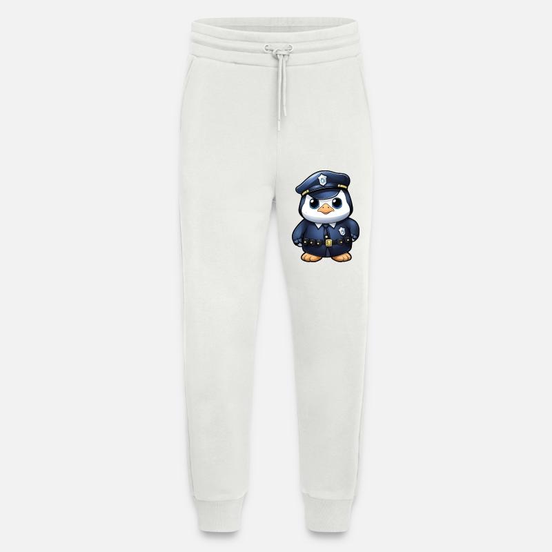 Pinguin Polizei - Jogginghose - made by SPREAD - OFF WHITE