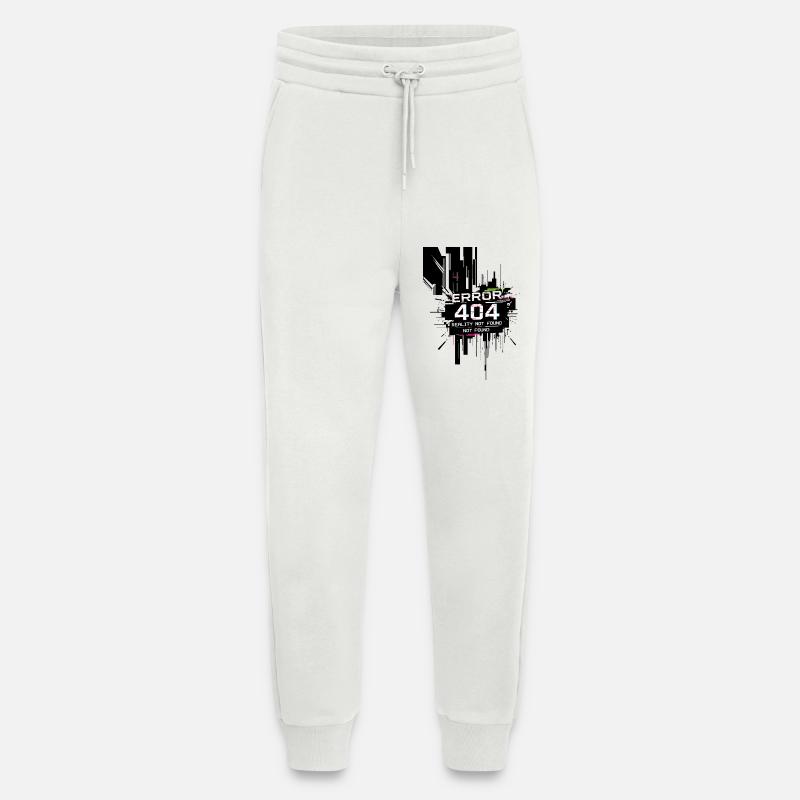Error: Reality not found - Jogging Pants - made by SPREAD  - OFF WHITE