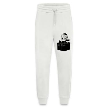 Christmas Unicorn Gift - Jogging Pants - made by SPREAD  - OFF WHITE - Front