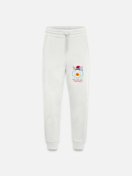 Donkey Elf Christmas Funny Gift - Jogging Pants - made by SPREAD  - OFF WHITE