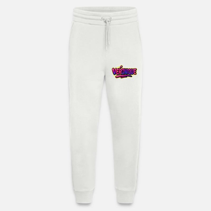 Graffiti Name Véronique printable on everything! - Jogging Pants - made by SPREAD  - OFF WHITE