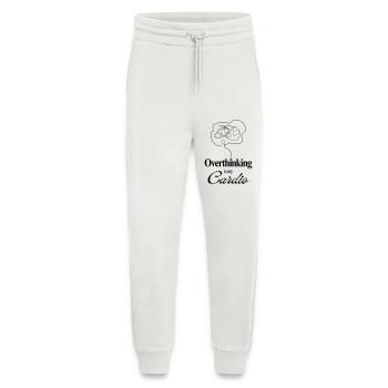 Overthinking is my Cardio Mental Health Humor Tee - Jogginghose - made by SPREAD - OFF WHITE - Vorne