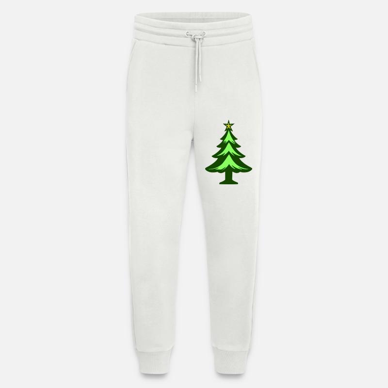 Einfache Weihnachtsbaum-Grafik - Jogginghose - made by SPREAD - OFF WHITE
