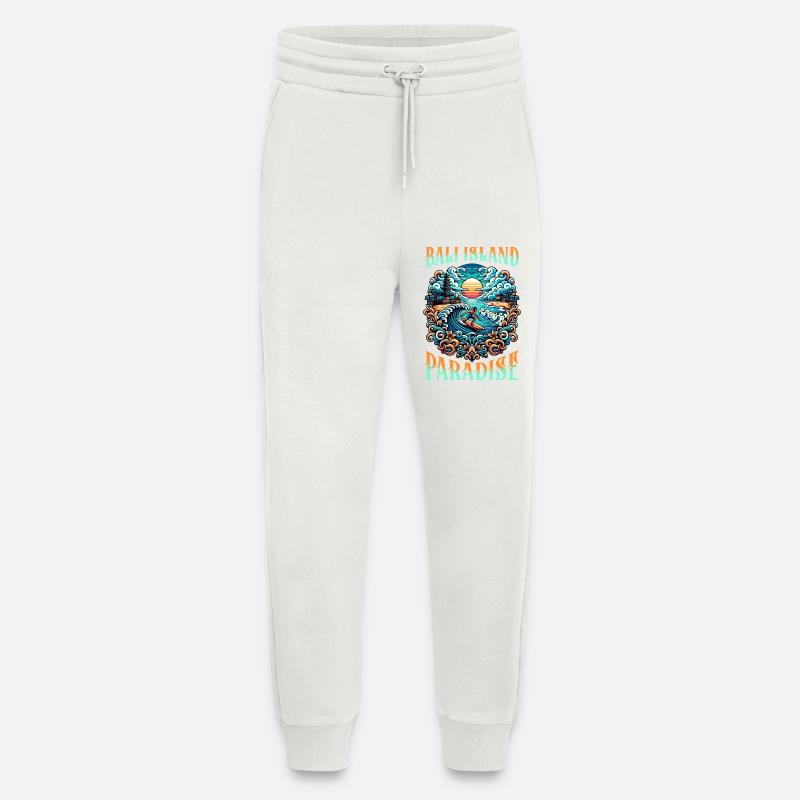 bali island - Jogginghose - made by SPREAD - OFF WHITE