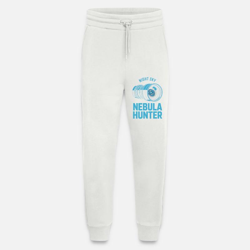 Nebula Hunter Night Sky Telescope Tee - Jogging Pants - made by SPREAD  - OFF WHITE
