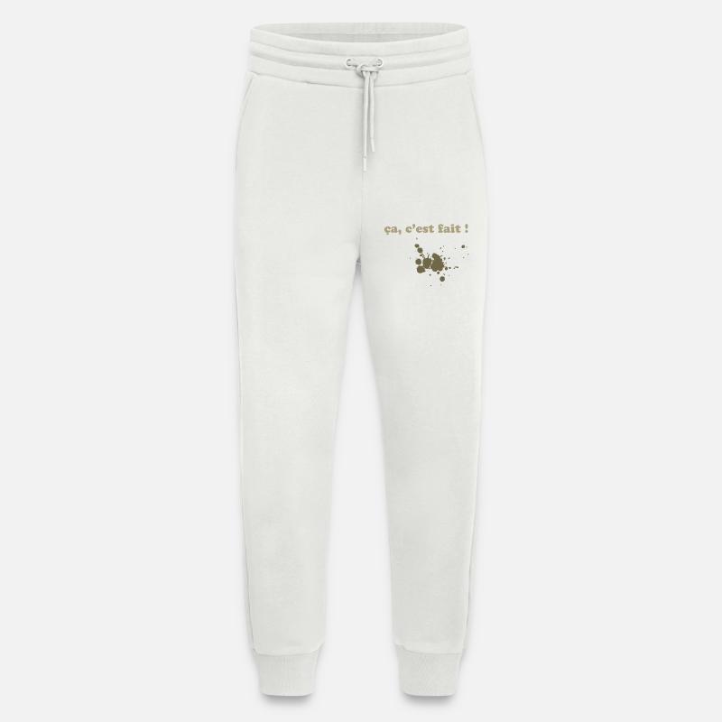 braune Flecken - Jogginghose - made by SPREAD - OFF WHITE