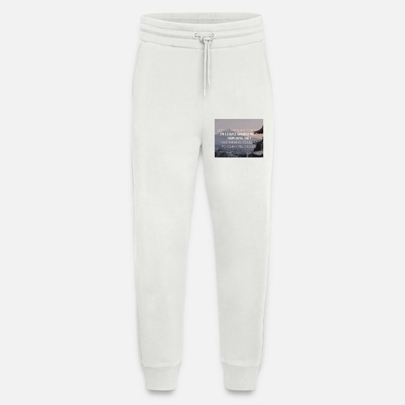 Lost in Japan - S. Mendes - Jogging Pants - made by SPREAD  - OFF WHITE