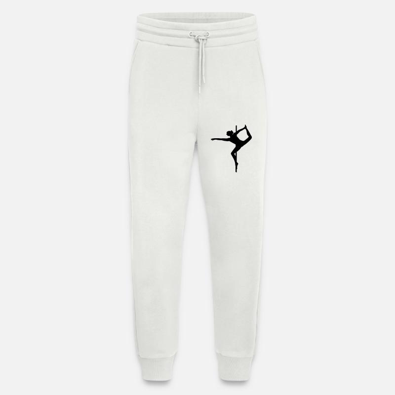 Pole Dance Pose - Jogging Pants - made by SPREAD  - OFF WHITE