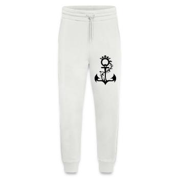 The anchor - faith, hope, love - Jogging Pants - made by SPREAD  - OFF WHITE - Front
