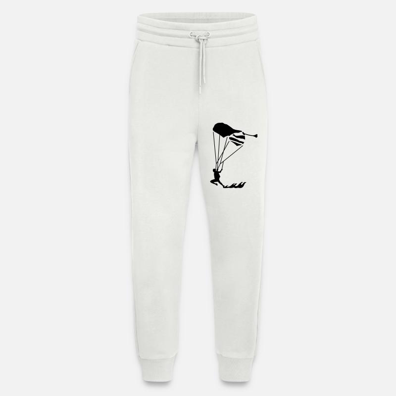 swoop_1 - Jogging Pants - made by SPREAD  - OFF WHITE