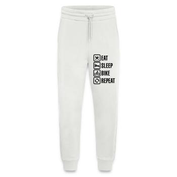 Eat sleep bike repeat - Jogginghose - made by SPREAD - OFF WHITE - Vorne