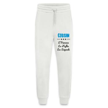Cousin - Cousine - Famille - Naissance - Bébé - Jogging Pants - made by SPREAD  - OFF WHITE - Front