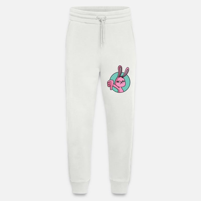 Hase Daumen Runter - Jogginghose - made by SPREAD - OFF WHITE