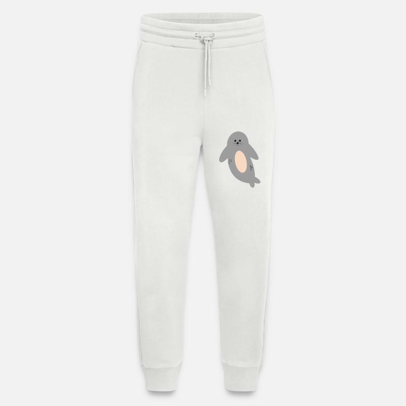 Süße Robbe - Jogginghose - made by SPREAD - OFF WHITE
