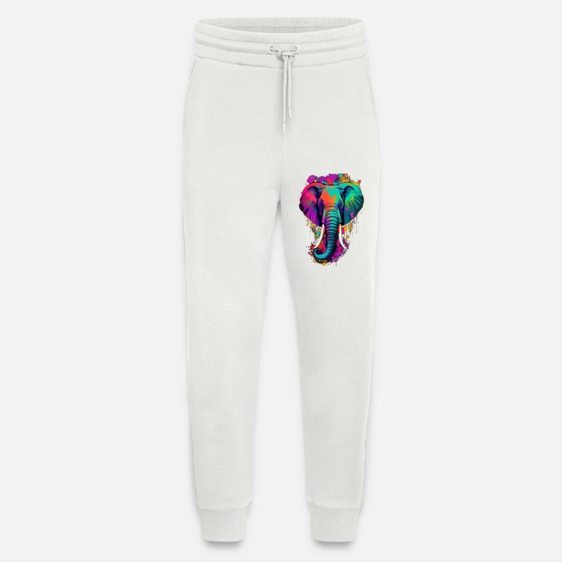 Elefant - Jogginghose - made by SPREAD - OFF WHITE