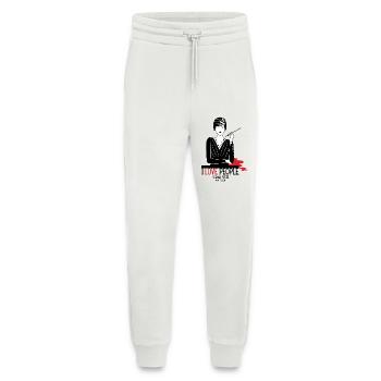 Philanthropie - Pantalon de jogging bio décontracté fabriqué en UE - OFF WHITE - Devant