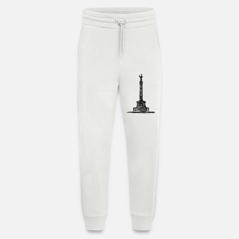 Berlin - Victory Column/Goldelse - Jogging Pants - made by SPREAD - OFF WHITE