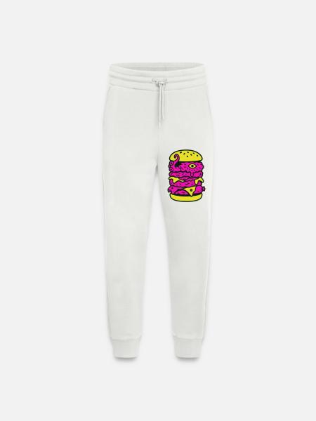 Monsterburger im Pop-Art Stil - Jogginghose - made by SPREAD - OFF WHITE