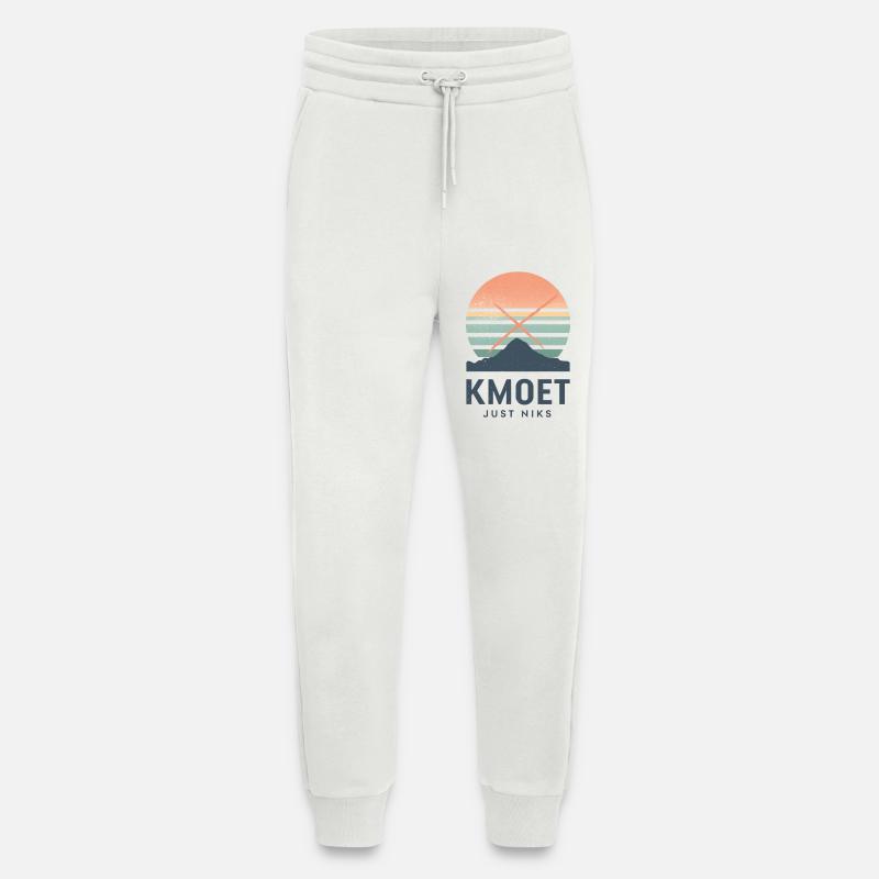 Kmoet just nothing, Antwerp dialect Shirts - Jogging Pants - made by SPREAD  - OFF WHITE
