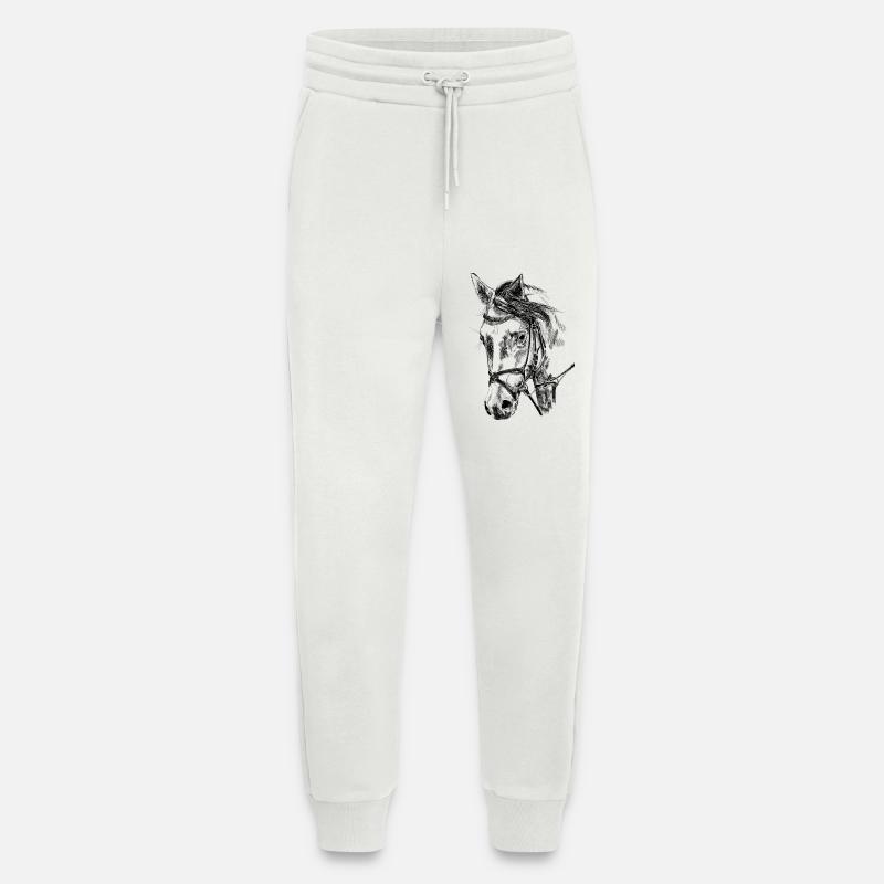 Pferd - Jogginghose - made by SPREAD - OFF WHITE