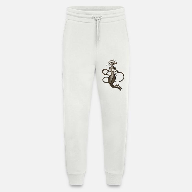 BUG #12 - dark hell - Jogging Pants - made by SPREAD  - OFF WHITE