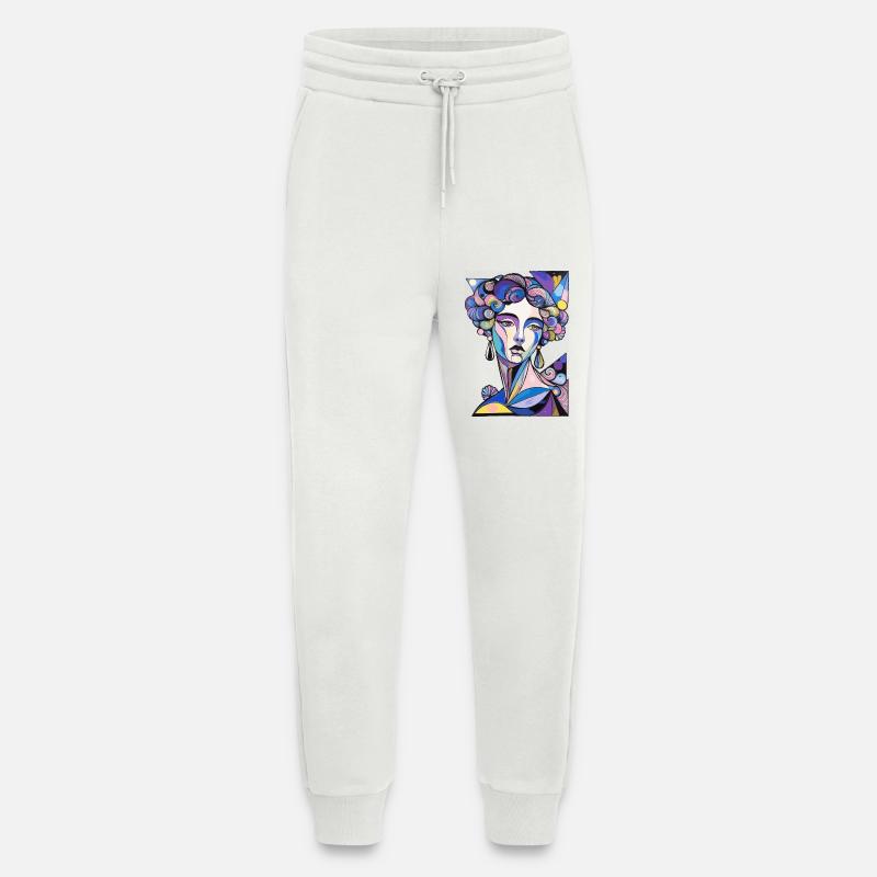 Psychedelischer Surrealismus - Jogginghose - made by SPREAD - OFF WHITE