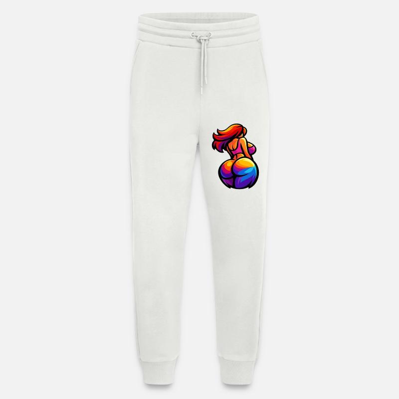 Weibliche Formen - Jogginghose - made by SPREAD - OFF WHITE